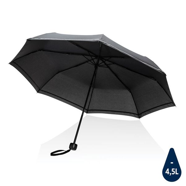 Mini parapluie|réfléchissant Black