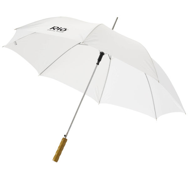 Parapluie Classique Qualite Avec Photo Blanc