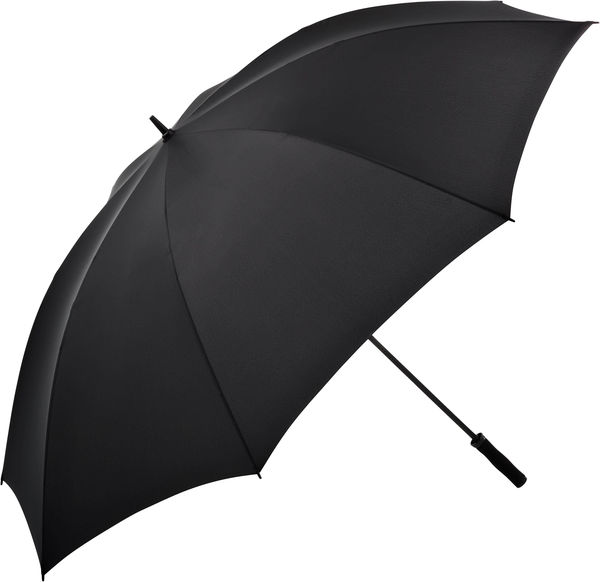 Parapluie golf publicitaire manche droit  Noir