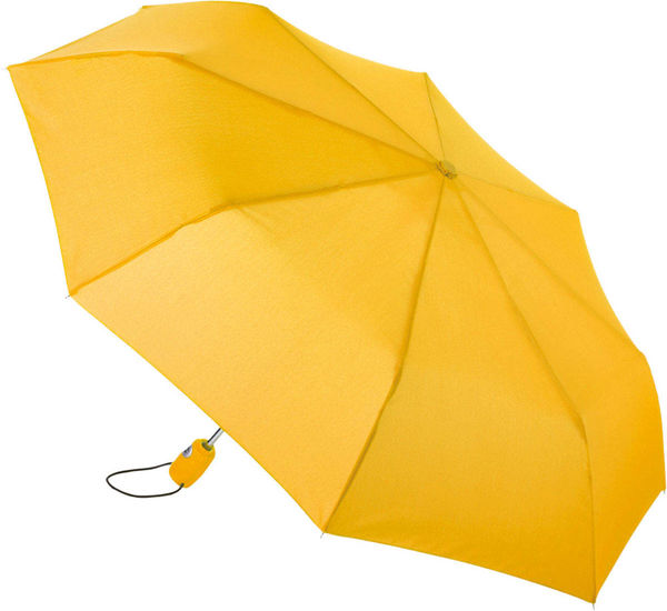 Parapluie pliant de poche Jaune
