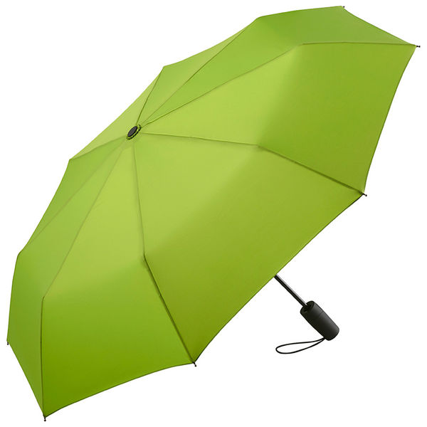 Parapluie publicitaire de poche|Déclencheur intégré Lime