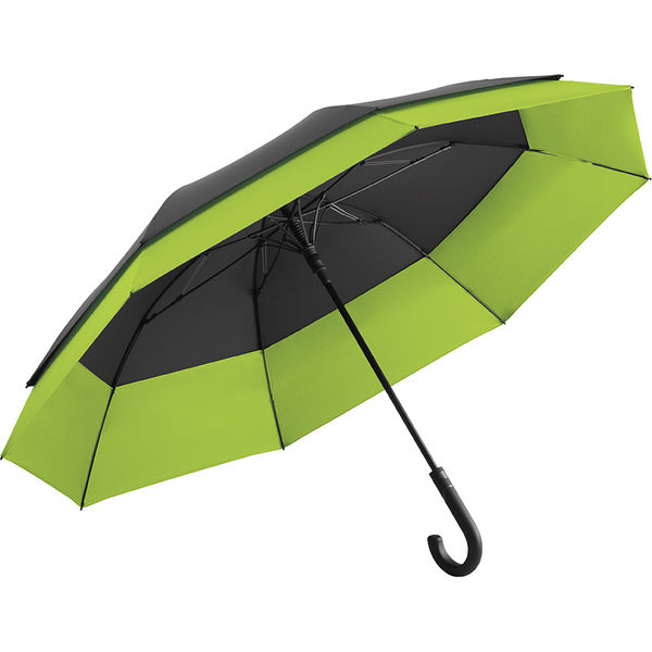 Parapluie publicitaire|Golf acier Noir Lime