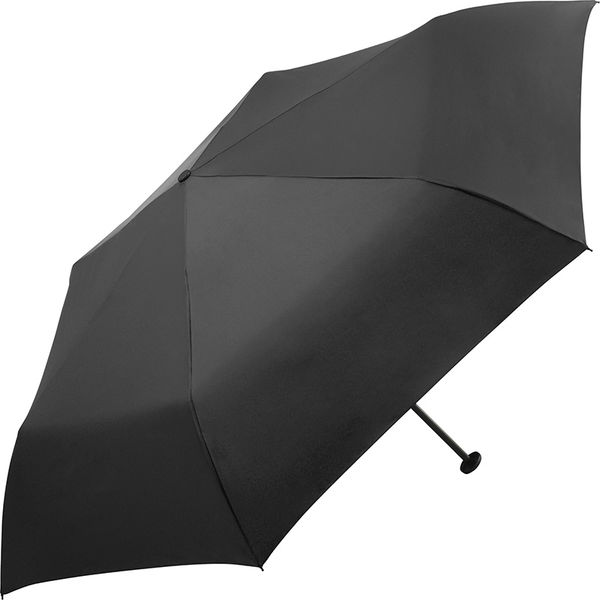 Parapluie publicitaire de poche|Ouverture manuelle Noir