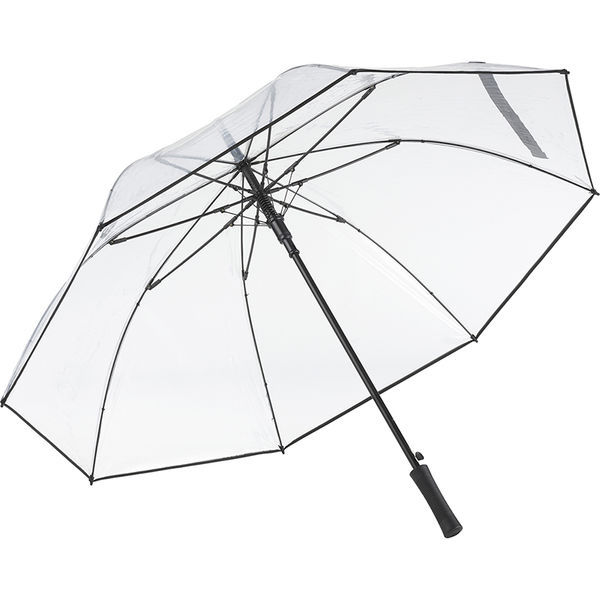 Parapluie puiblicitaire|Transparent Transparent Noir
