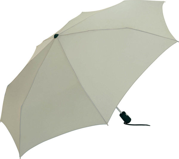 Parapluies publicitaires pliants de poche Gris pierre