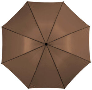 Grand Parapluie Tempete Fibre Verre Imprime Marron 2