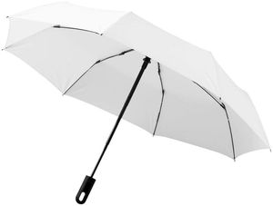 Parapluie Automatique Blanc Imprime Blanc 1