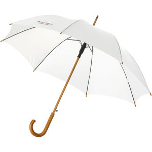 Parapluie Automatique Canne Personnalise Blanc