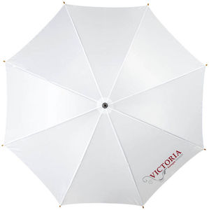 Parapluie Automatique Canne Personnalise Blanc 3