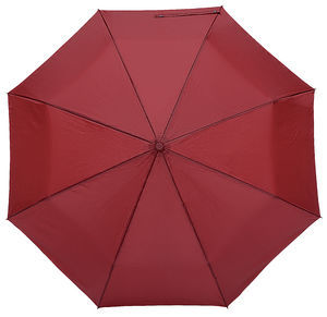 Parapluie Automatique Noir Personnalisable Rouge foncé 1