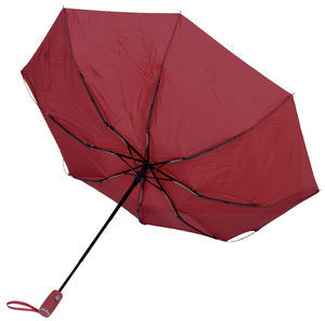 Parapluie Automatique Noir Personnalisable Rouge foncé 3