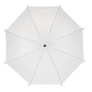 Parapluie automatique publicitaire Blanc
