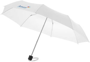 Parapluie De Poche Metal Avec Photo Blanc 4
