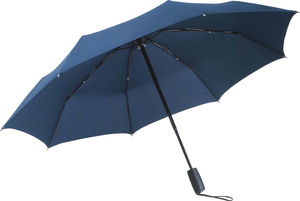 Parapluie de poche publicitaire manche pliant Marine 3