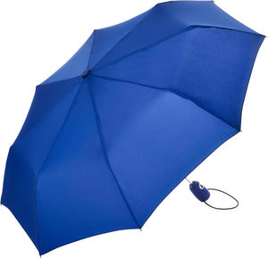 Parapluie de poche publicitaire manche pliant Bleu euro