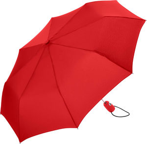 Parapluie de poche publicitaire manche pliant Rouge