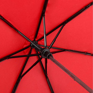 Parapluie de poche publicitaire manche pliant Rouge 1