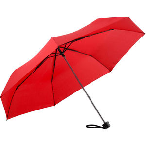 Parapluie de poche publicitaire manche pliant Rouge 4