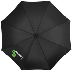 Parapluie Golf Blanc Personnalisable Noir 6