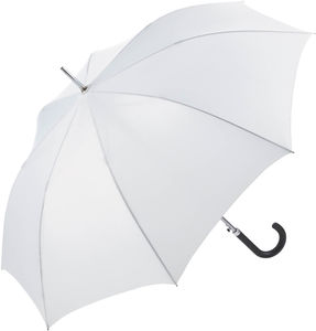 Parapluie golf publicitaire manche canne  Blanc