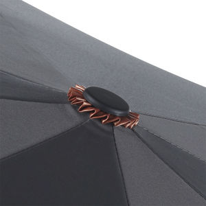 Parapluie de poche personnalisable |Ouverture automatique Gris 1
