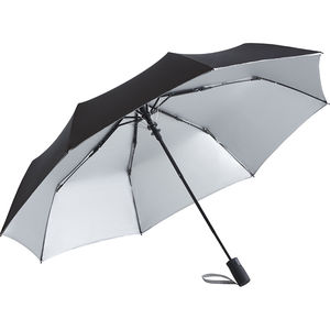Parapluie de poche personnalisable |Ouverture automatique Noir