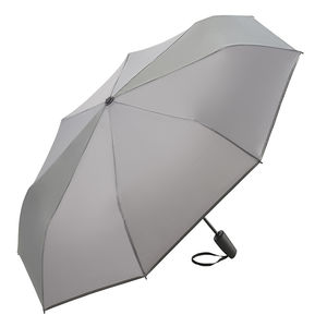 Parapluie de poche personnalisable|Réfléchissant Gris Argente 1