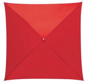 Parapluie publicitaire carre Rouge
