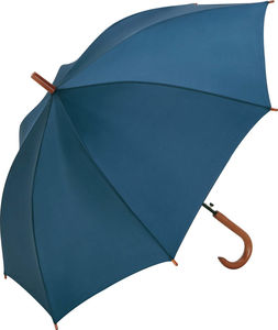 Parapluie publicitaire embout bois Marine