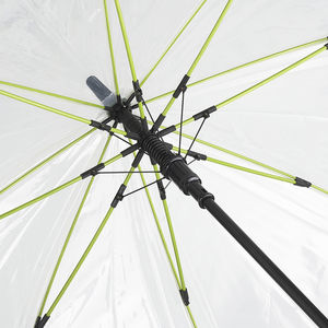 Parapluie puiblicitaire|Transparent Transparent Lime 2
