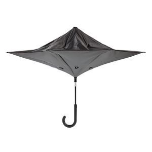 Parapluie Reversible Personnalisable Gris 3