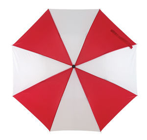 Parapluies pliables pub Blanc Rouge 1