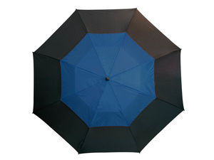 Parapluies publicitaires golf Noir Bleu