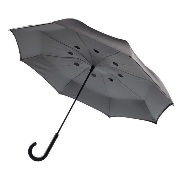 parapluie pub réversible